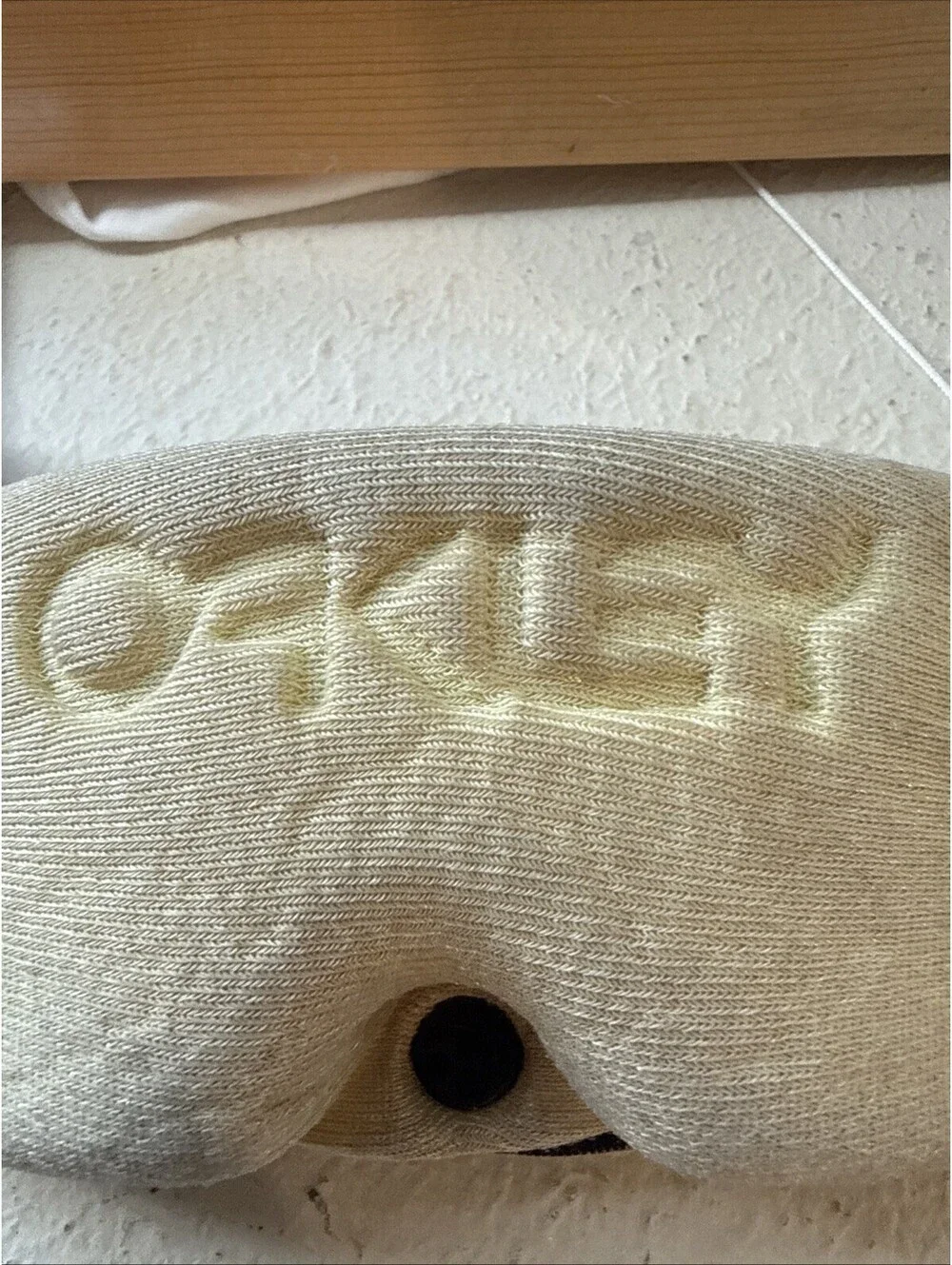 Oakley Razor Blade 1986 Yellow Soft Case RARE